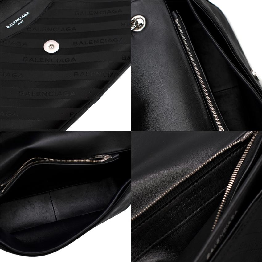 Balenciaga Black BB Round Small Shoulder Bag - New Season 3