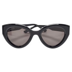 Gafas de sol Balenciaga Black BB0073S Cat Eye