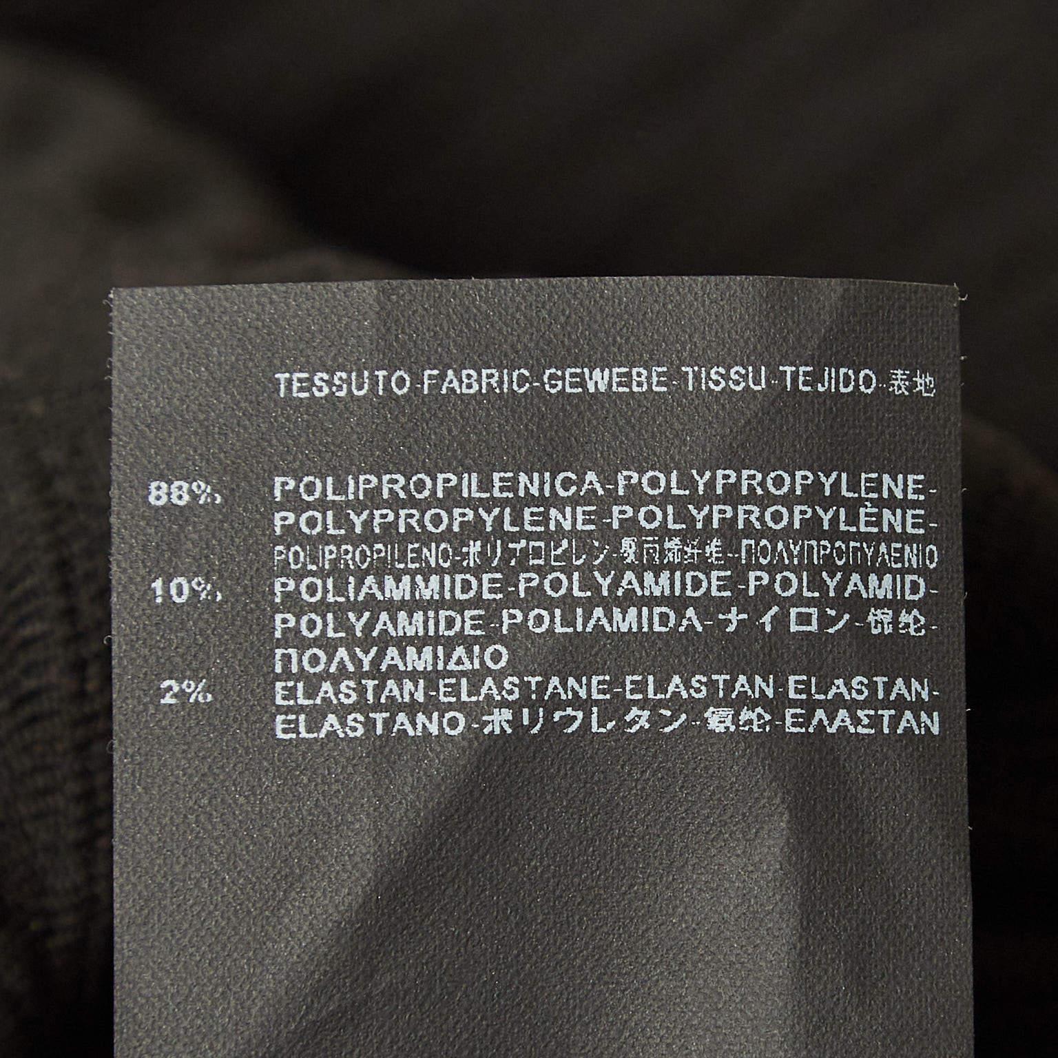 Mini-robe Balenciaga noire/bleu texturée S en vente 1