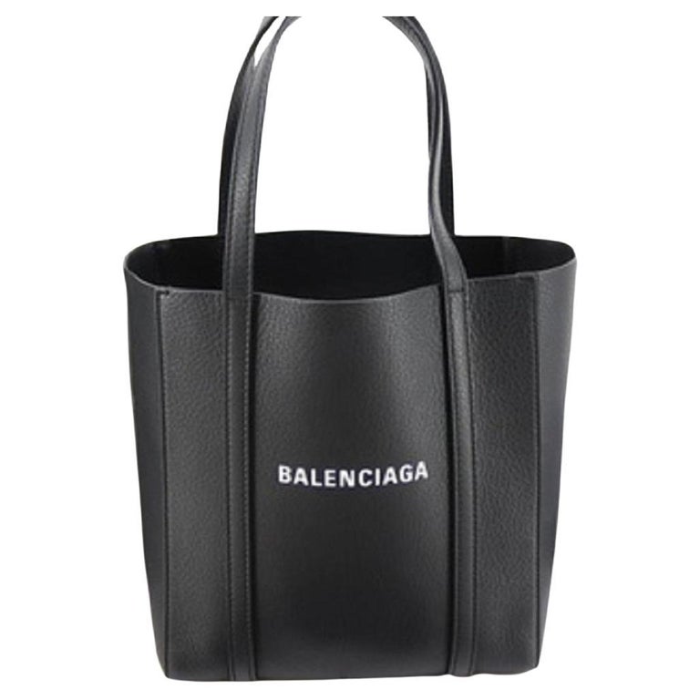Balenciaga Black Calfskin Leather Everyday Small Tote Bag at 1stDibs