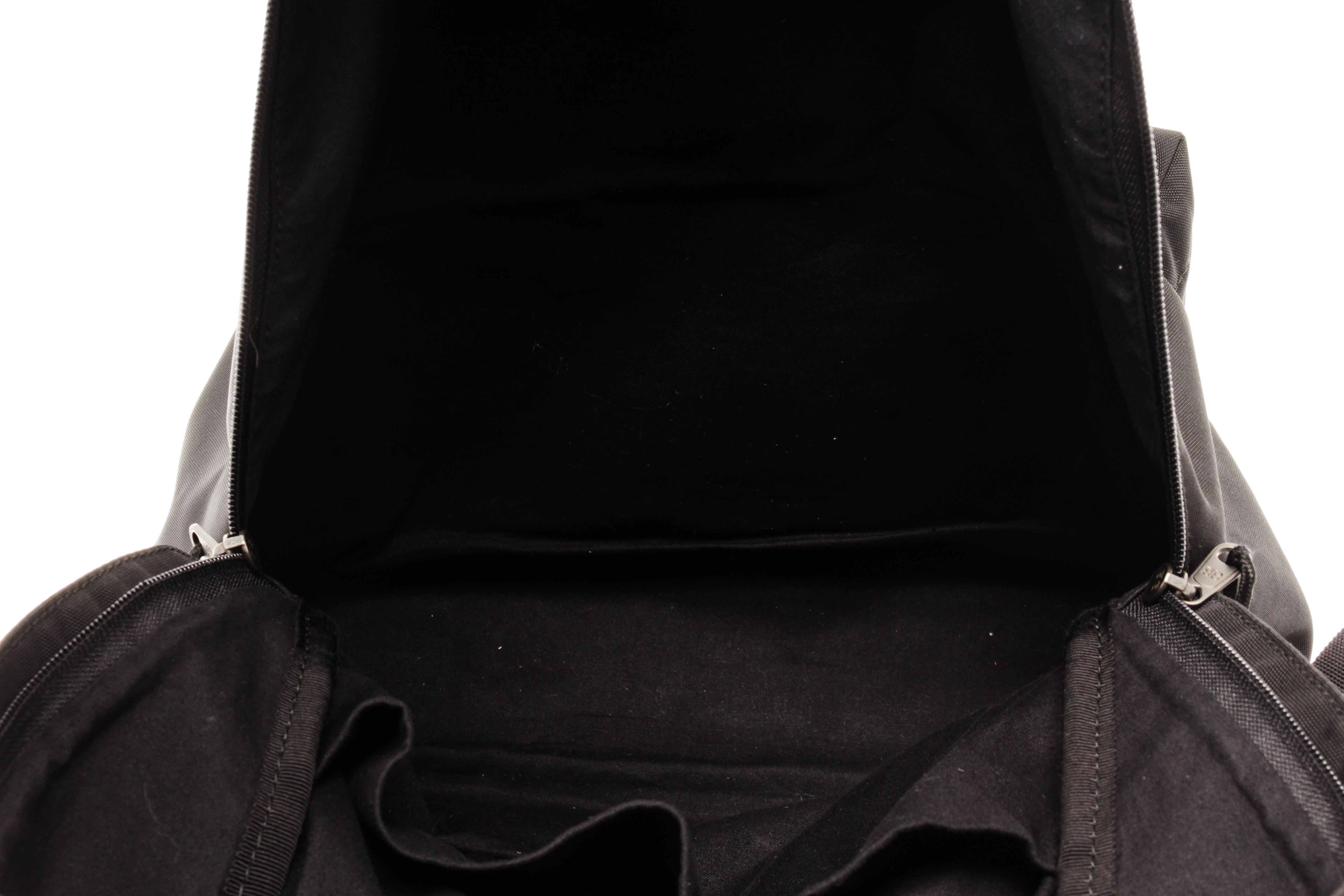 Women's Balenciaga Black Canvas Explorer Backpack For Sale