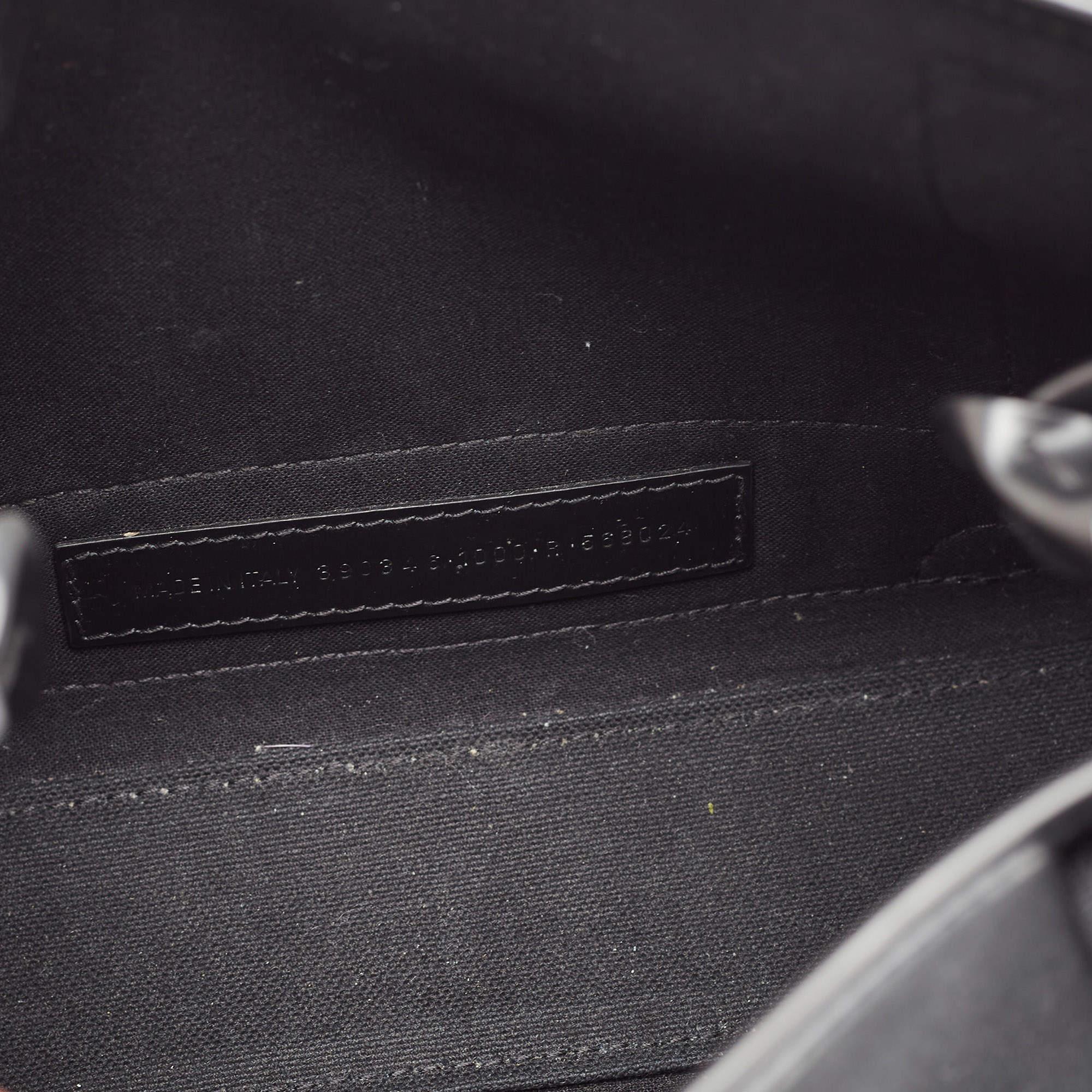 Balenciaga Black Canvas Leather XS Tote 3