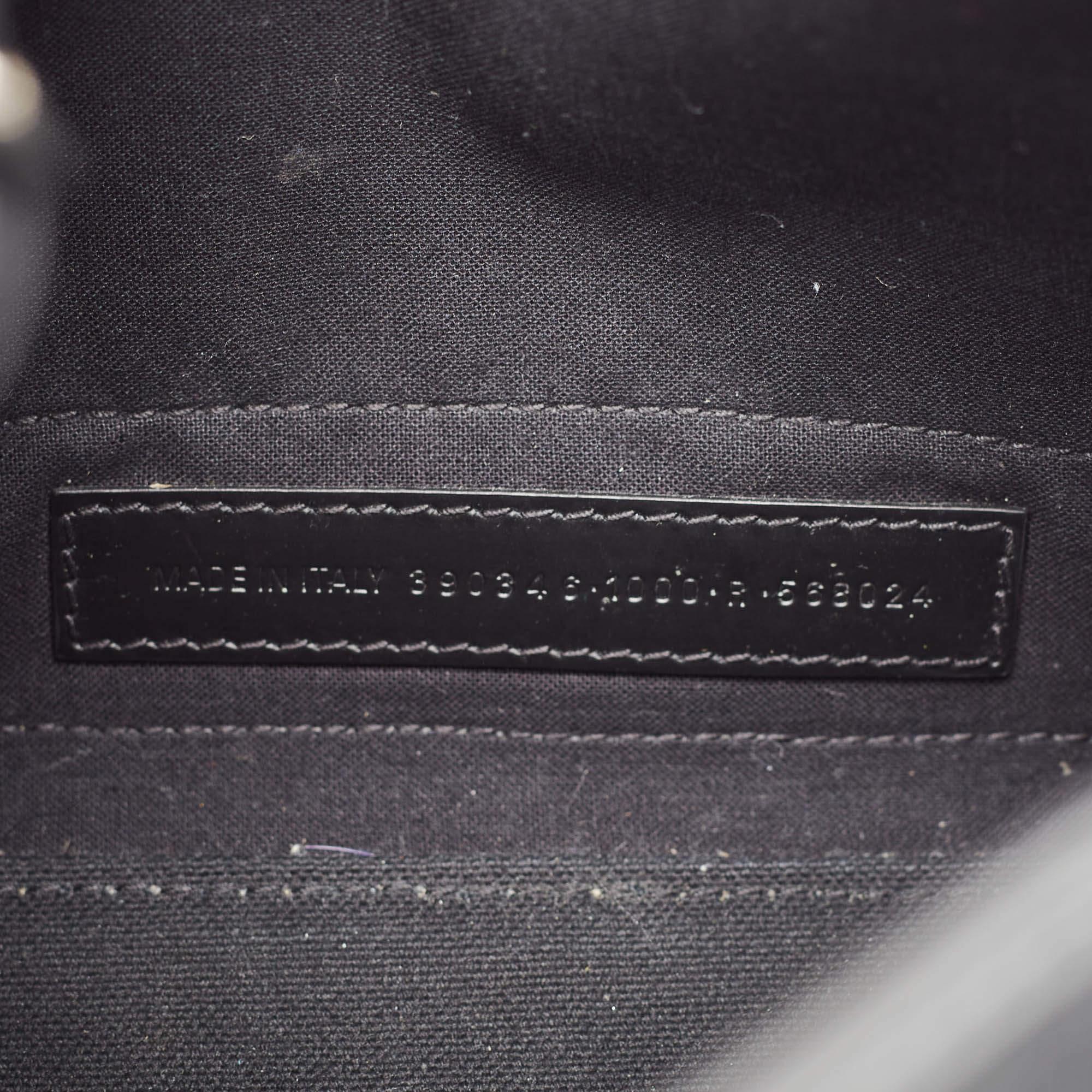 Balenciaga Black Canvas Leather XS Tote 4