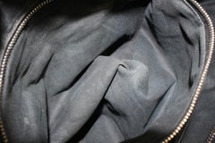 Balenciaga Black Chevre Leather Quilted Matelasse MM 90ba52s