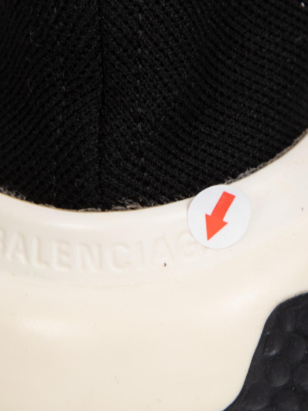 Balenciaga Black Chunky Sock Speed Trainers Size UK 5 en vente 3