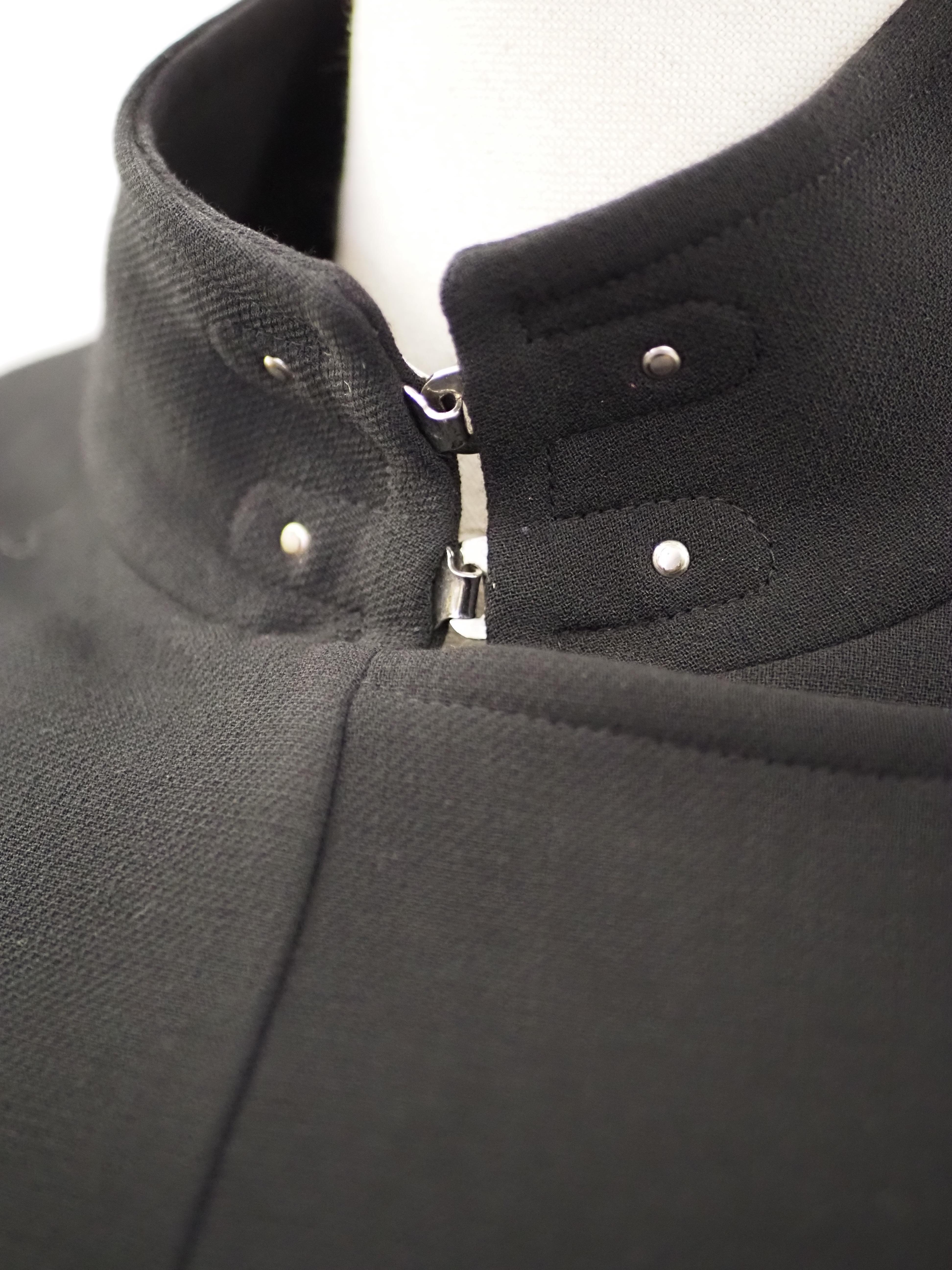 Manteau noir Balenciaga  Excellent état - En vente à Capri, IT