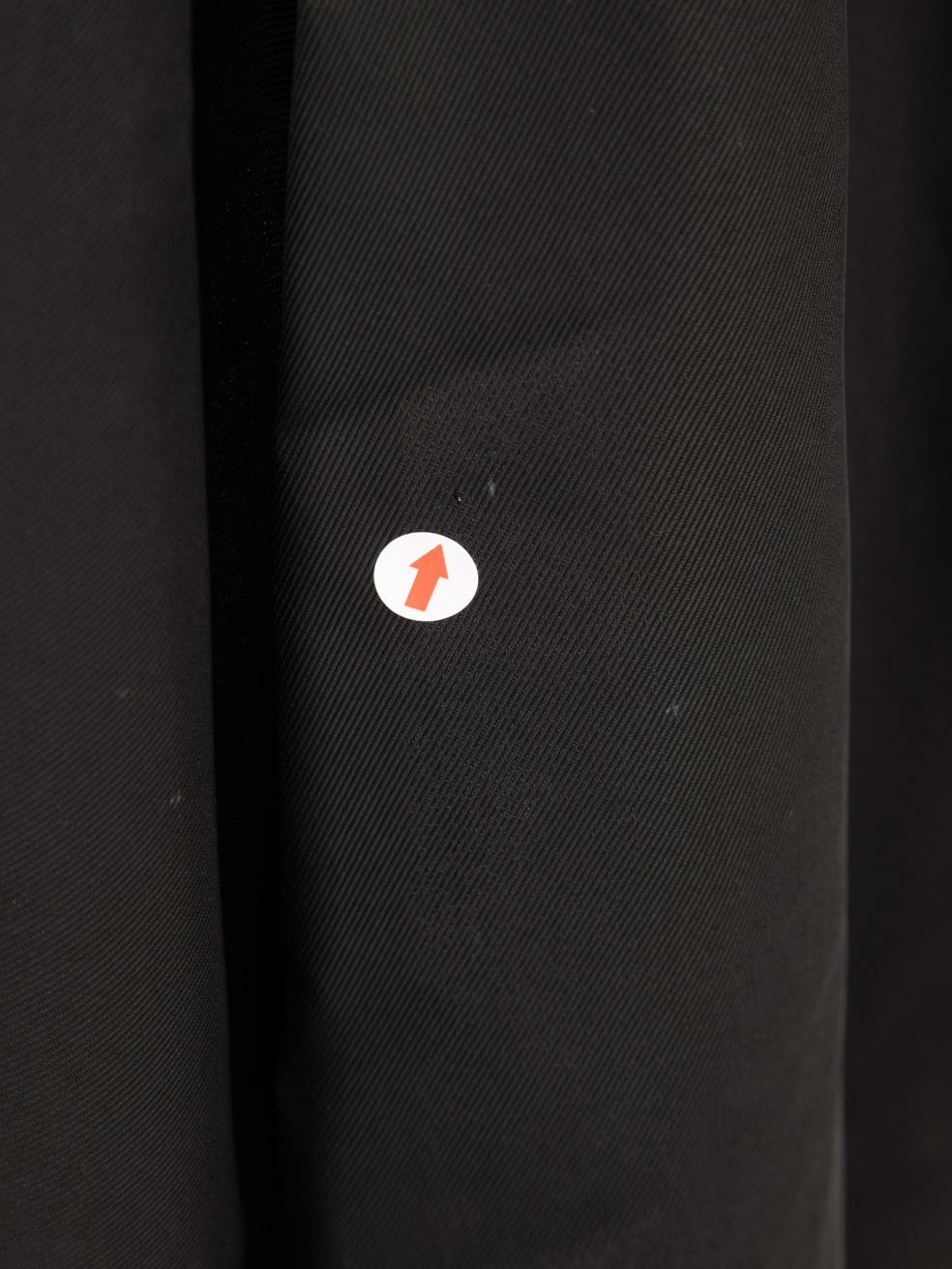 Balenciaga Black Collar Midi Dress Size M 1