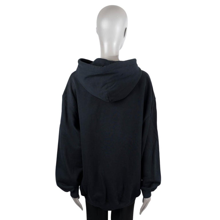 BALENCIAGA schwarzer Baumwollpullover 2019 RAINBOW BB LOGO mit - Main Image