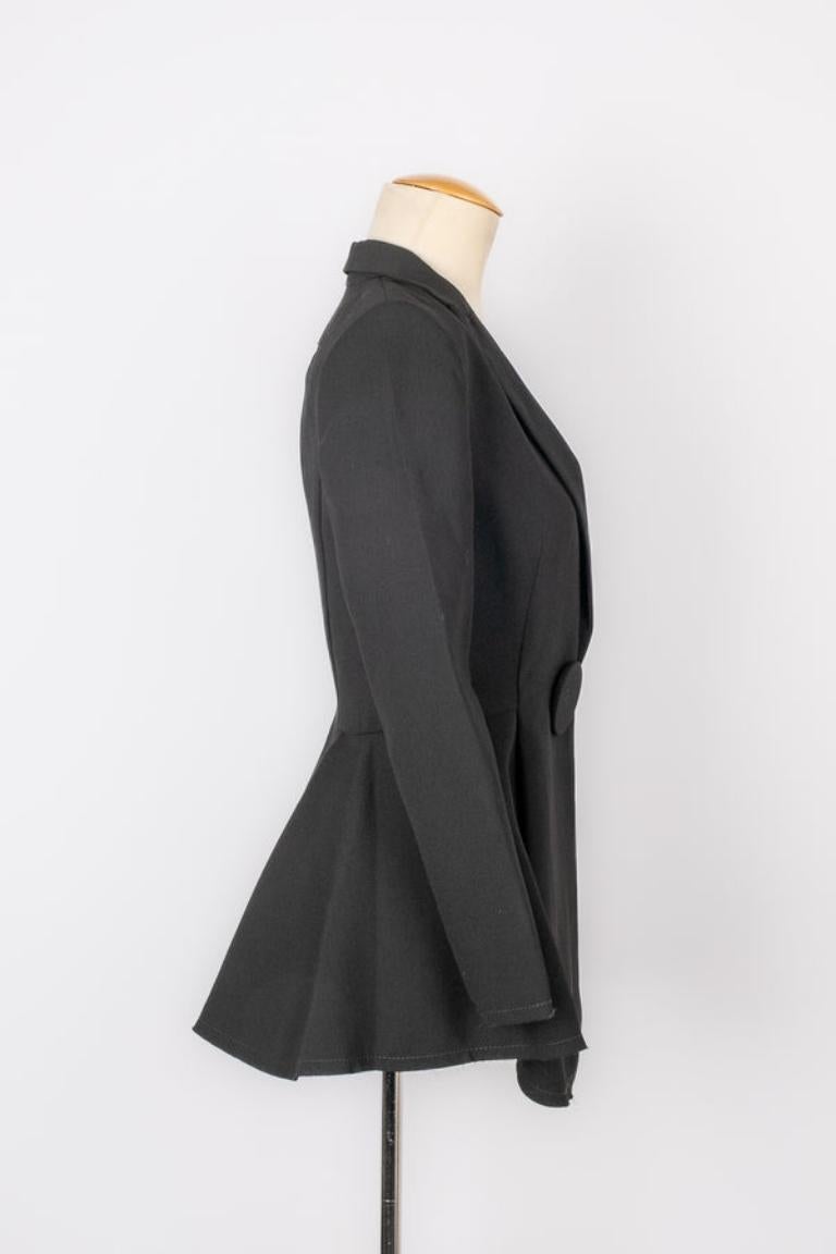 Balenciaga - Veste en coton noir Pour femmes en vente