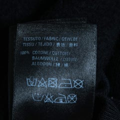 Balenciaga Black Cotton Speed Hunter Printed Hoodie