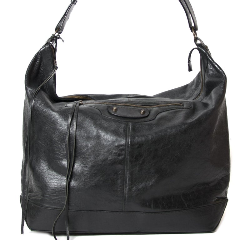 Balenciaga Black Courier Bag at 1stDibs | balenciaga courier bag ...