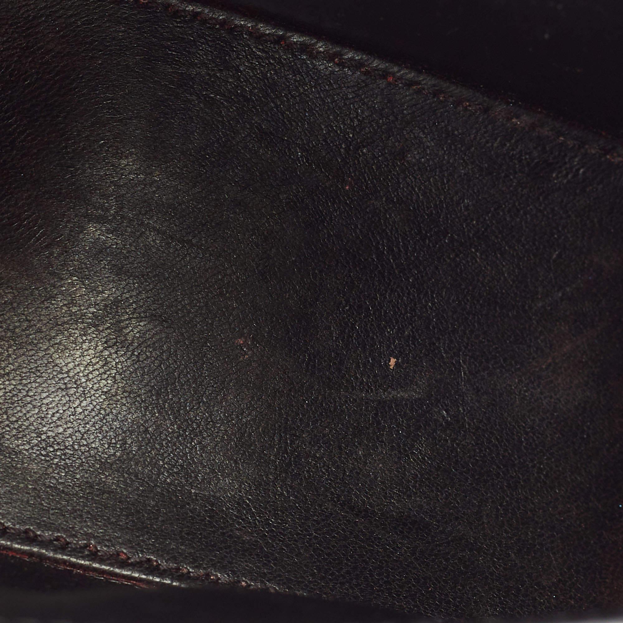 Balenciaga Black Croc Embossed Leather XS Hourglass Top Handle Bag 9