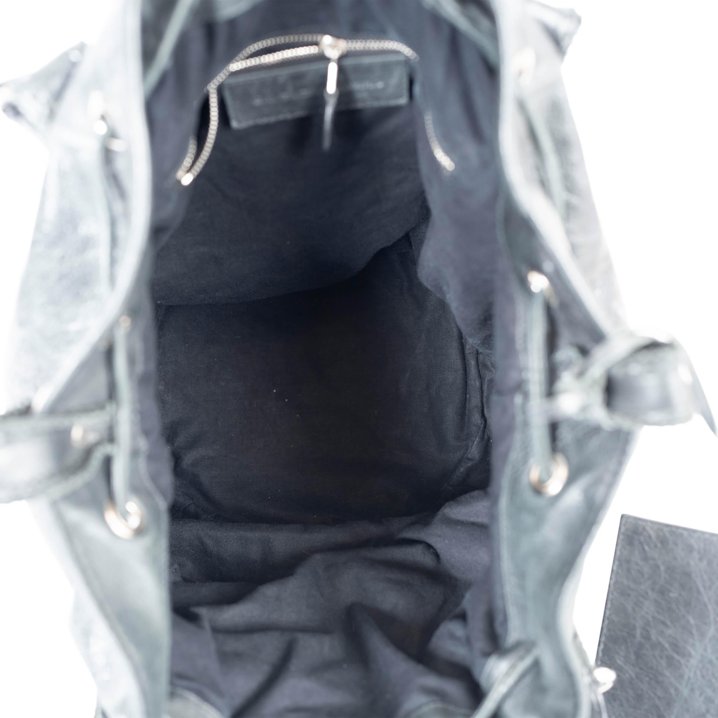 Women's BALENCIAGA black distressed leather GIANT COVERED POMPON Hobo Bag