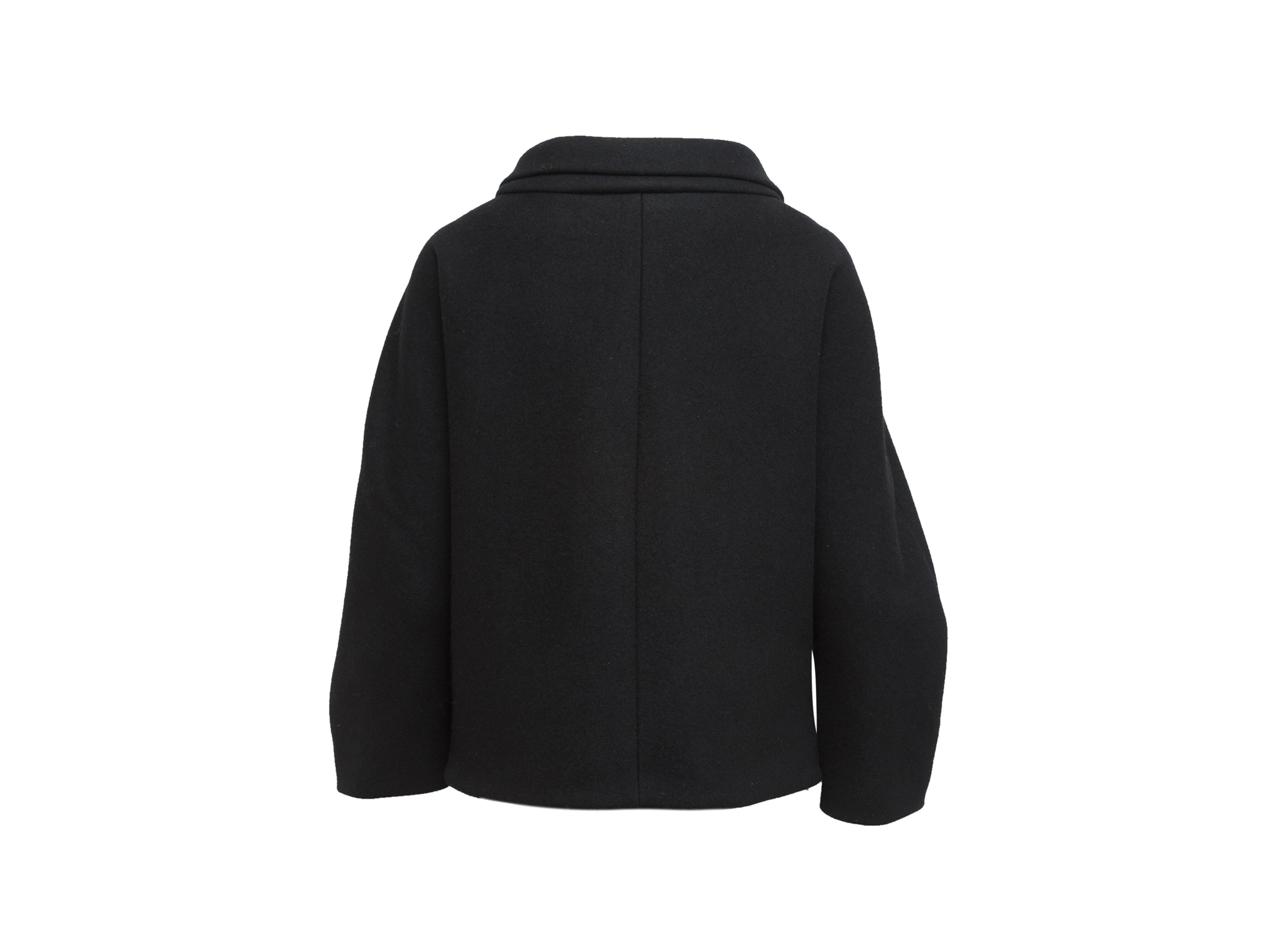 Balenciaga Black Fall/Winter 2006 Wool Jacket In Good Condition In New York, NY