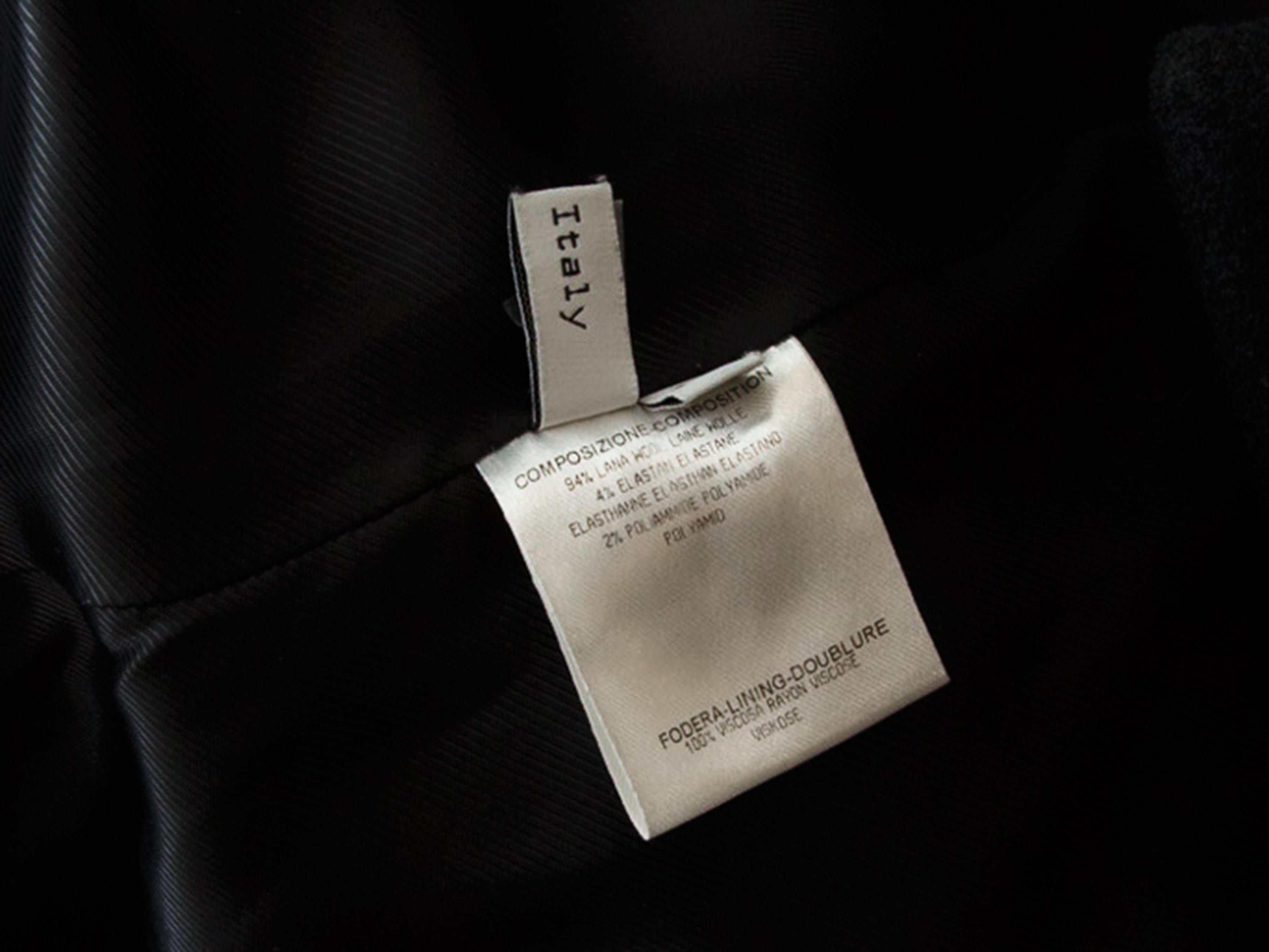 Balenciaga Black Fall/Winter 2006 Wool Jacket 2