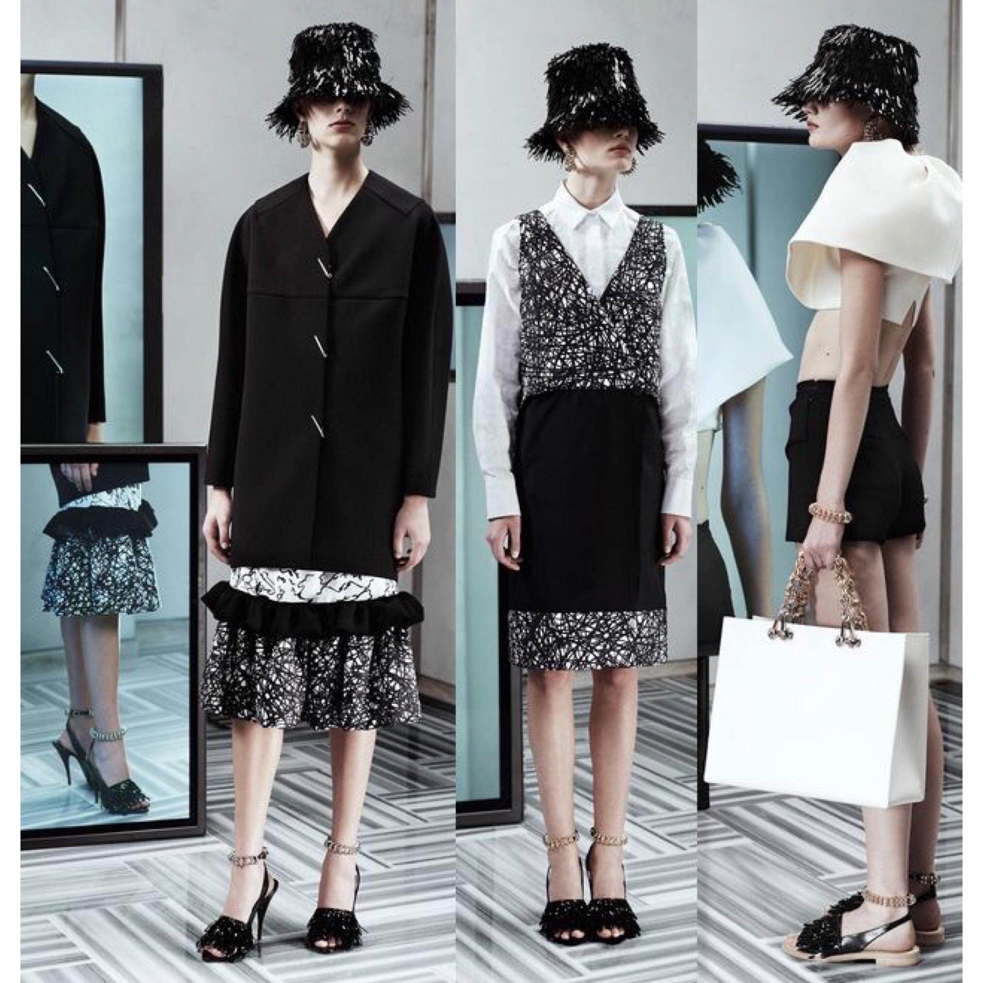 La collection Resort 2014 était un hommage aux racines de Balenciaga. Le directeur de la création Alexander Wang a rafraîchi les formes et les silhouettes caractéristiques de Balenciaga et a trouvé de nouveaux endroits où injecter les ornements de