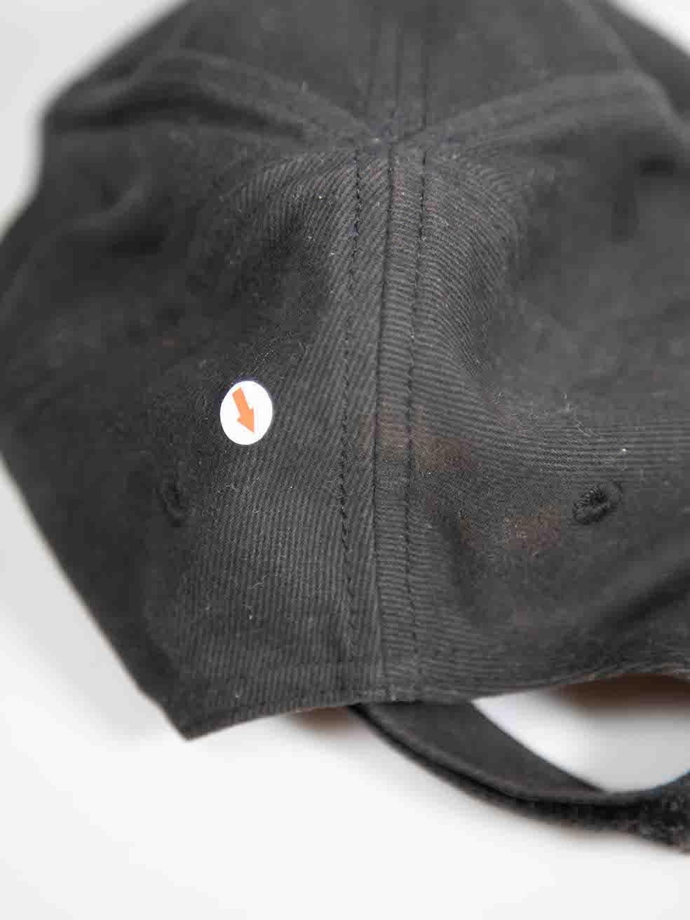 Women's Balenciaga Black Femme Embroidered Baseball Cap For Sale