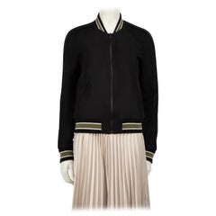 Balenciaga Black Join a Weird Trip Embroidery Jacket Size L