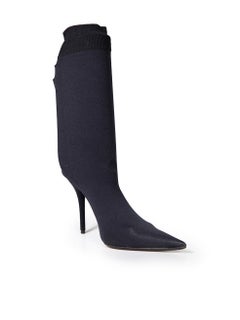 Balenciaga Black Knife Ankle Sock Boots Size IT 39