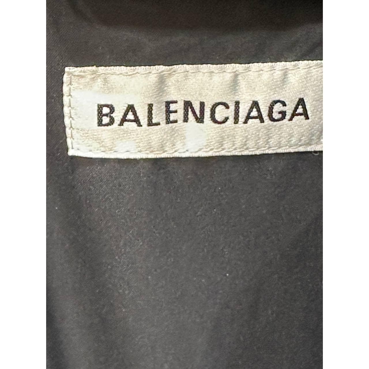 Balenciaga Black Lacquered Puffer Jacket - Size 38 Bon état - En vente à Krakow, PL