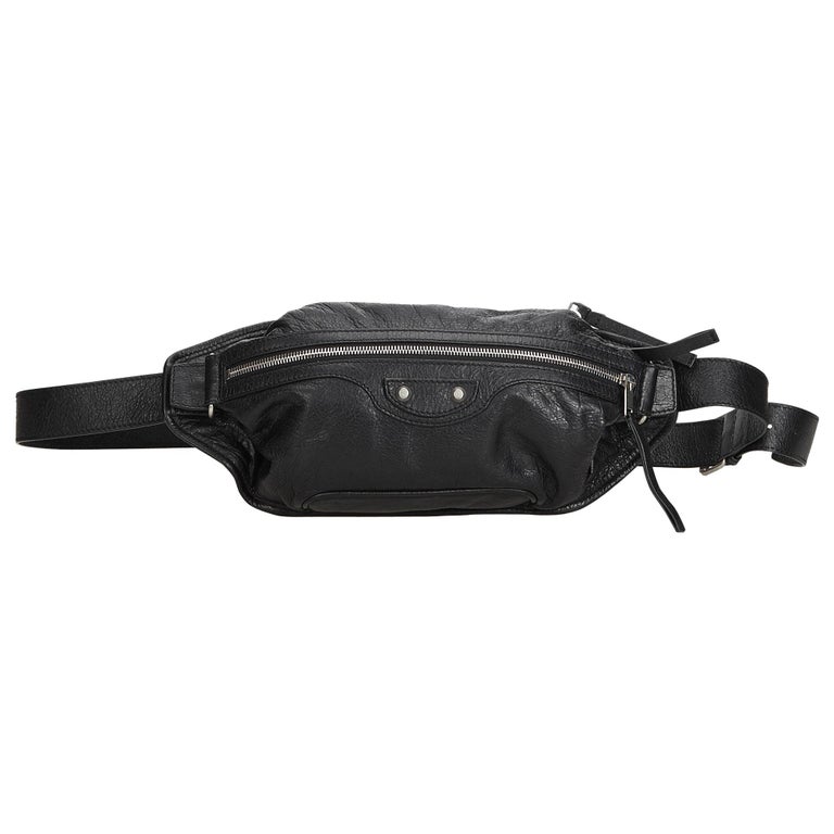 Balenciaga Black Lambskin Leather Leather Lambskin Neolife Belt Bag France  For Sale at 1stDibs | balenciaga belt bag, neolife madrid