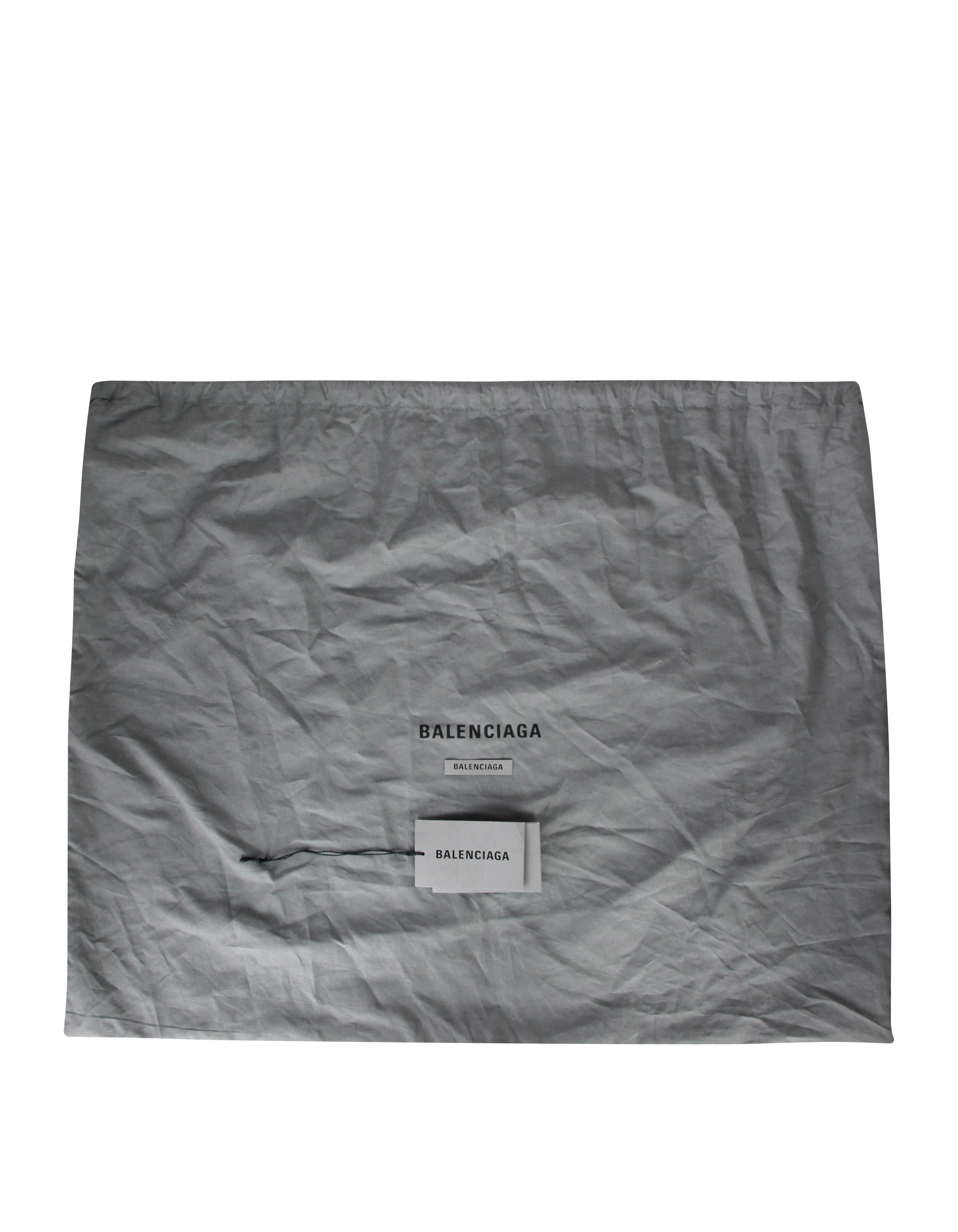 Balenciaga Black Large Le Cagole Leather Shoulder/Messenger Bag 3