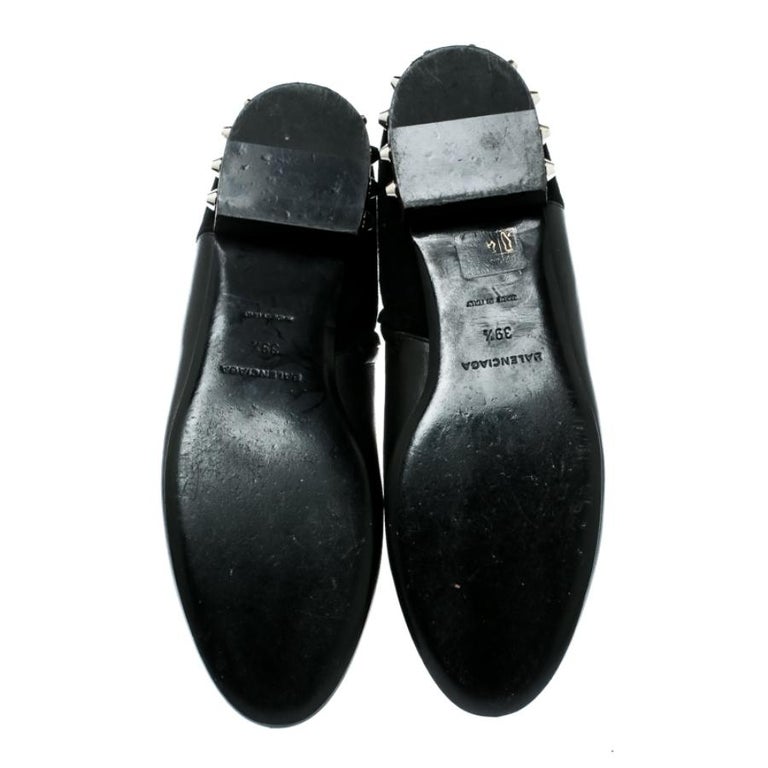 balenciaga studded boots