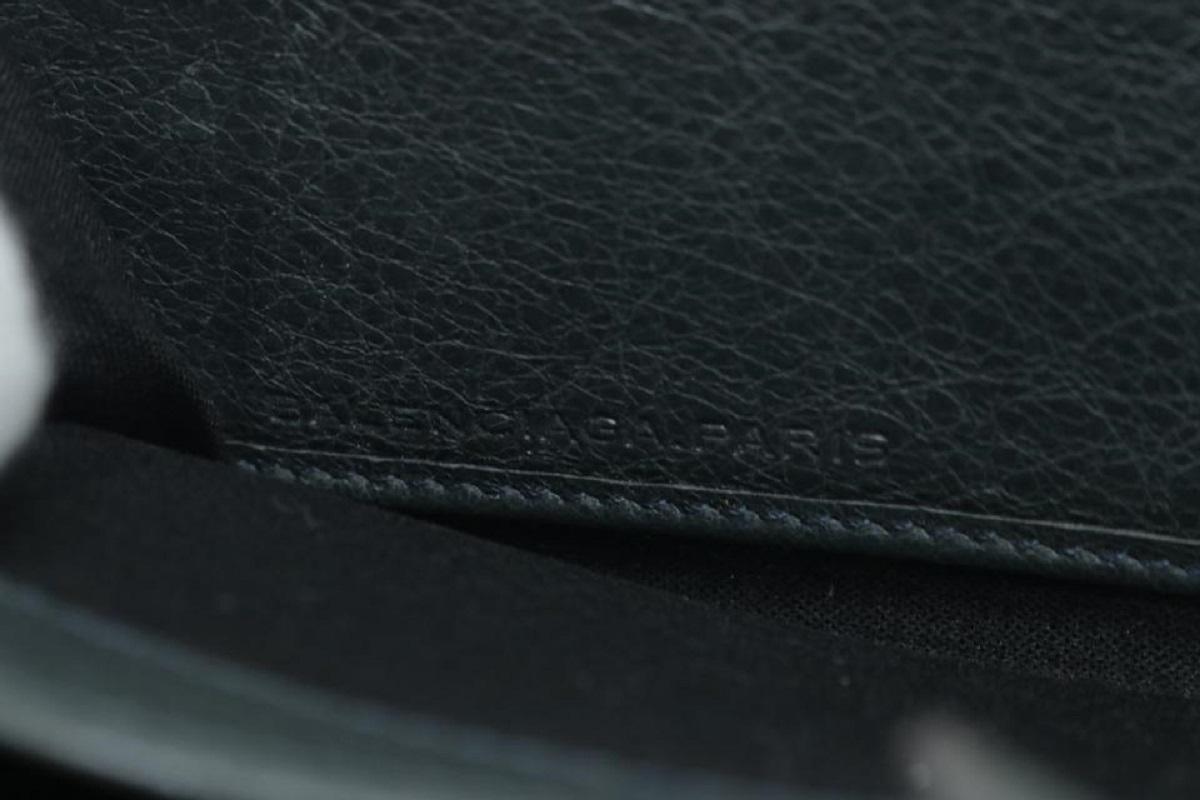 Portafoglio lungo Arena Classic in pelle nera di Balenciaga 12BK0113 in vendita 4