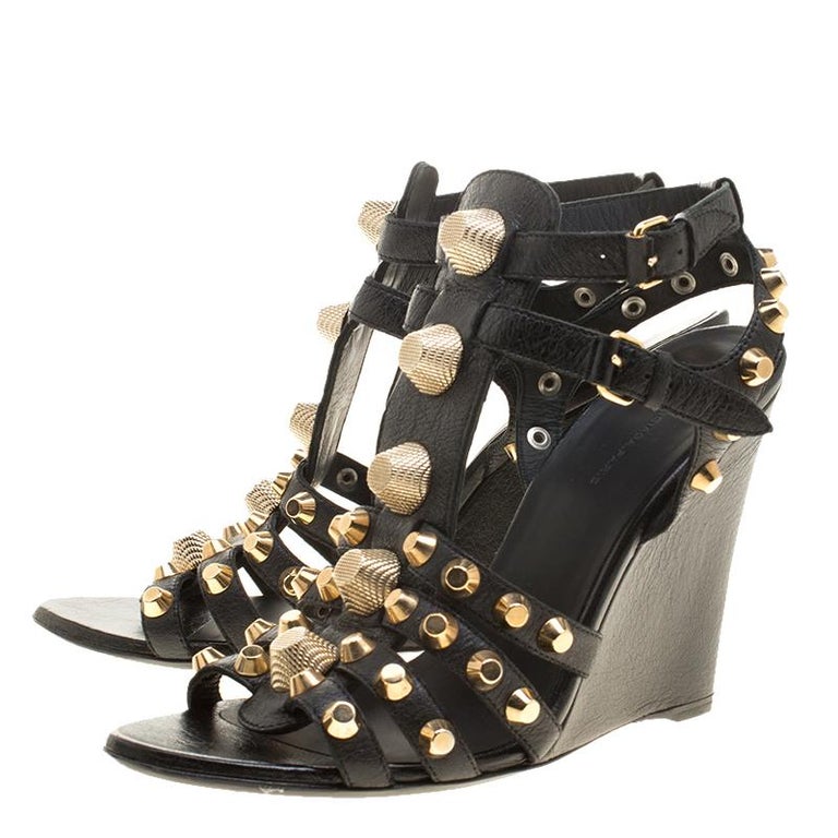 balenciaga arena gladiator sandals