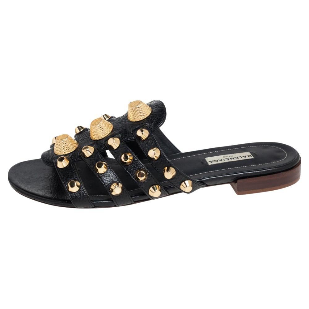 balenciaga arena gladiator flat sandal