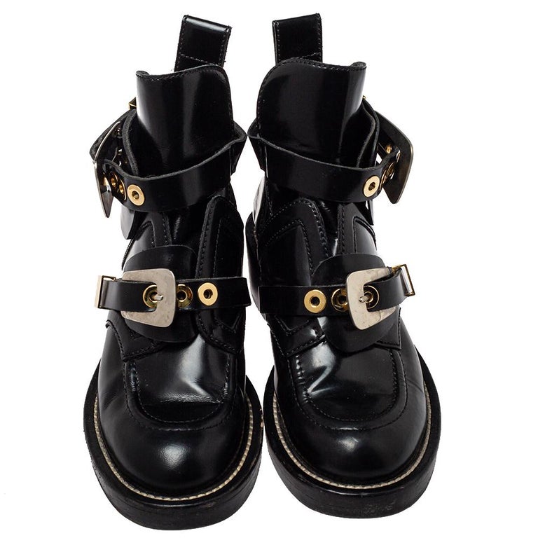 Balenciaga Black Leather Ceinture Ankle Boots Size 36 at 1stDibs |  balenciaga ceinture ankle boots sale, balenciaga ceinture ankle boots  black, balenciaga ceinture sizing