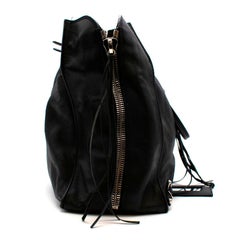 Balenciaga Black Leather City Tote Bag