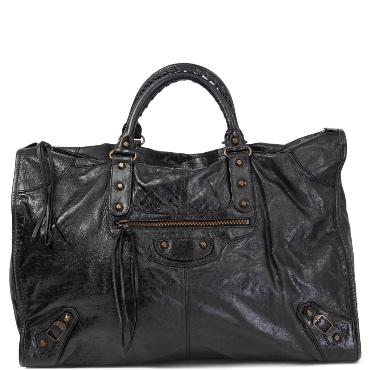 BALENCIAGA black leather CLASSIC CITY LARGE Motorcycle Bag at 1stDibs | balenciaga  motorcycle bag black, large balenciaga bag, balenciaga large bag