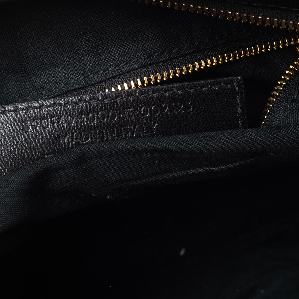 Balenciaga Black Leather Classic Metallic Edge City Bag 4