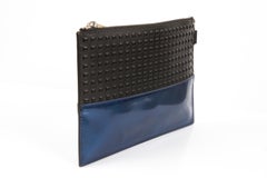 Balenciaga Clutch aus schwarzem Leder