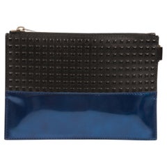 Balenciaga Clutch aus schwarzem Leder