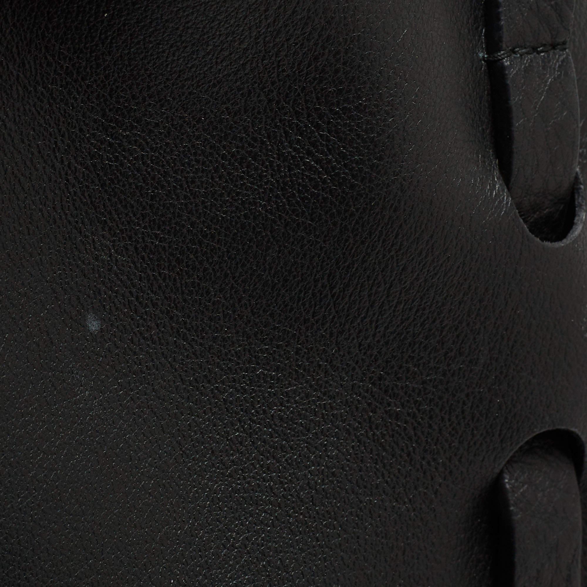 Balenciaga Black Leather Everyday Shopper Tote 6