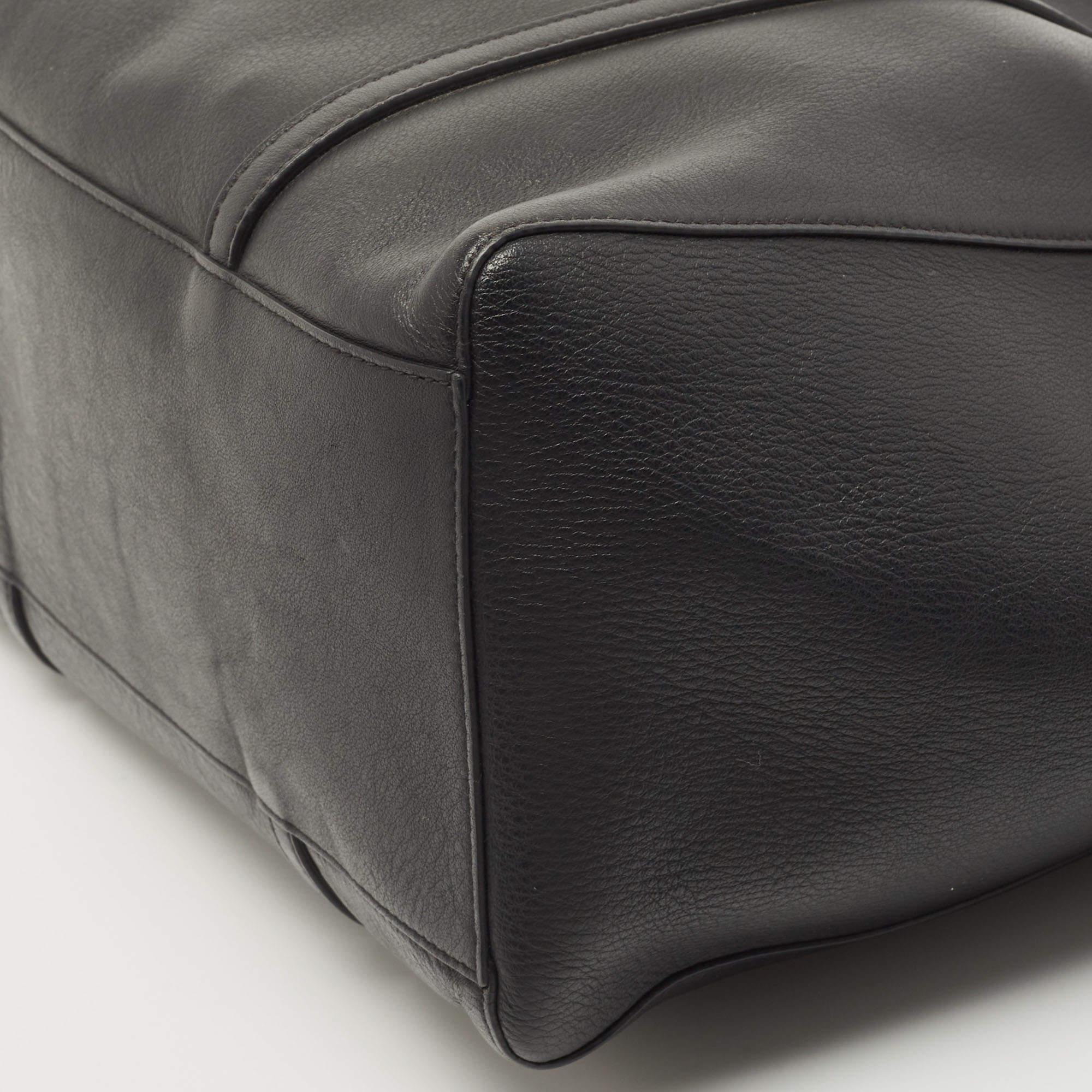 Balenciaga Black Leather Everyday Shopper Tote 7