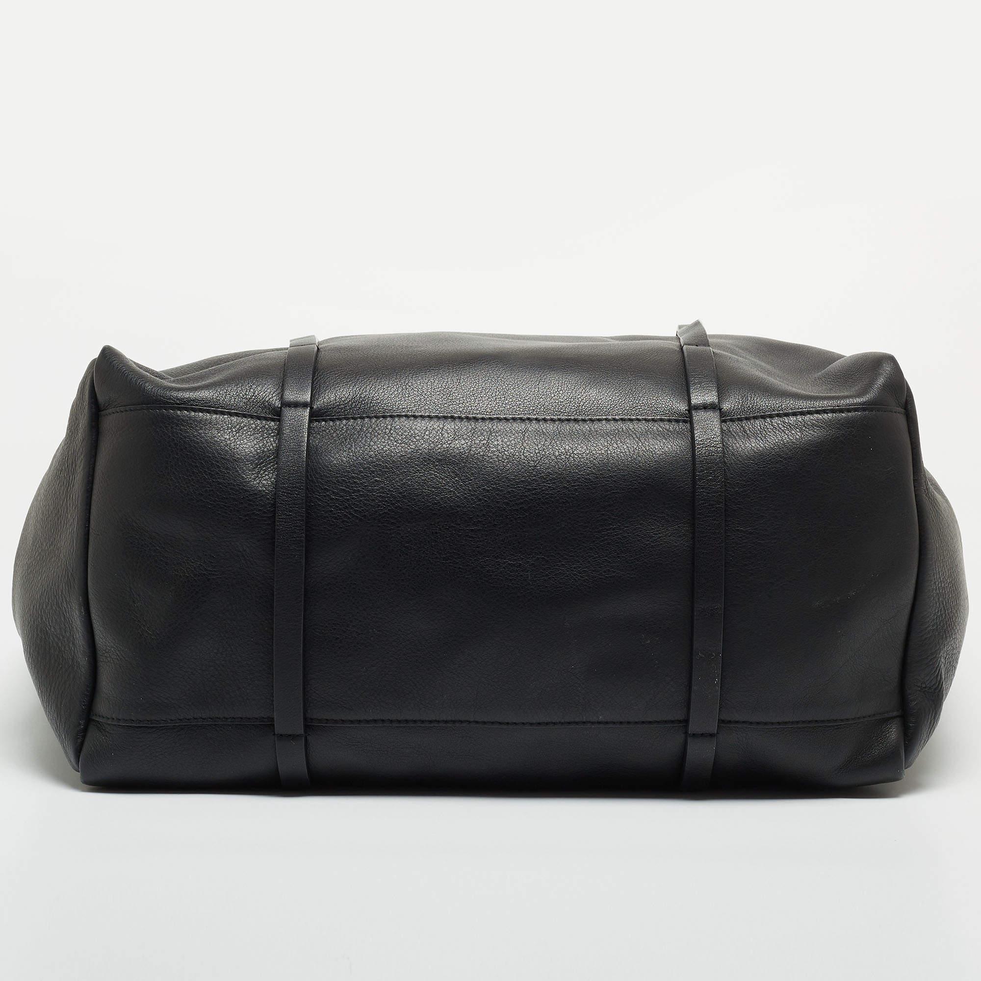 Balenciaga Black Leather Everyday Shopper Tote 1