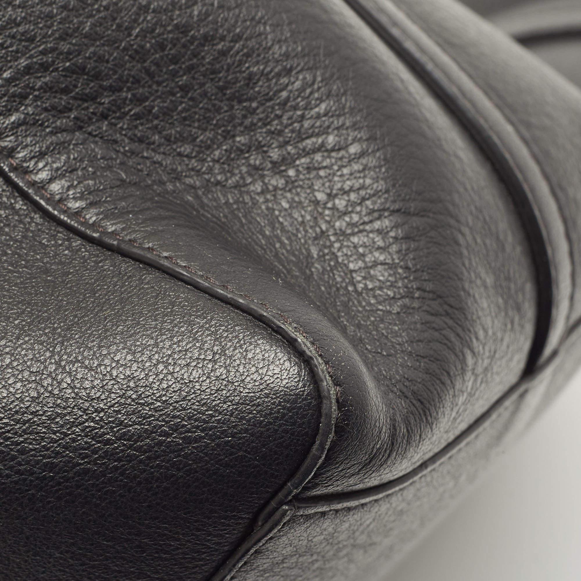 Balenciaga Black Leather Everyday Shopper Tote 4