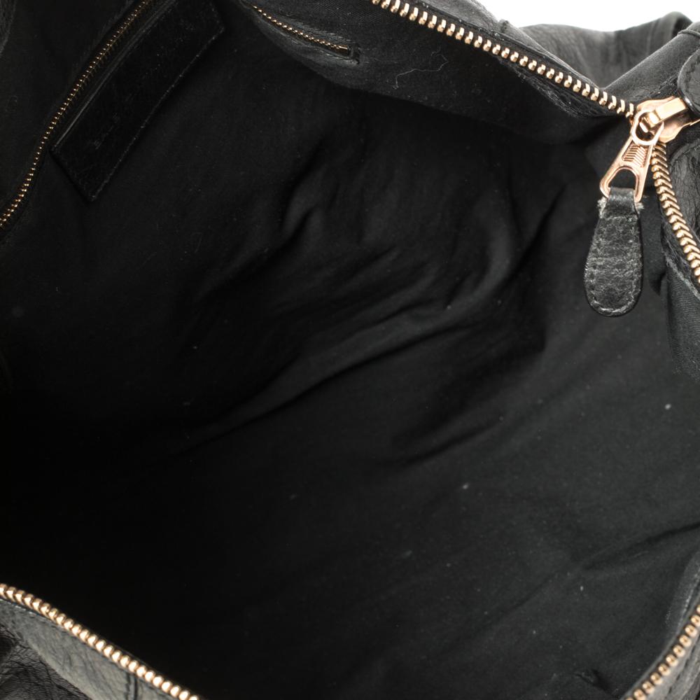 Balenciaga Black Leather GGH Work Tote 6