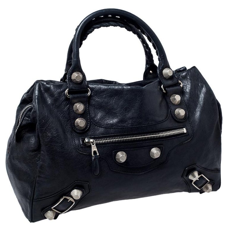 Balenciaga Black Leather Giant Hardware 21 Midday Bag at 1stDibs | balenciaga  midday bag, balenciaga giant 21, balenciaga giant hardware