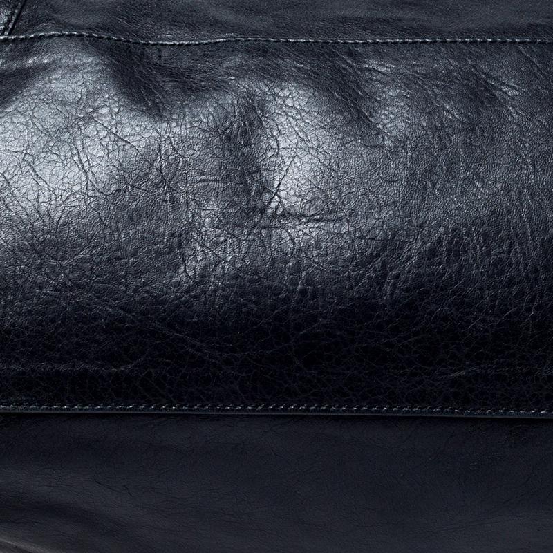 Balenciaga Black Leather Giant Hardware 21 Midday Bag 1