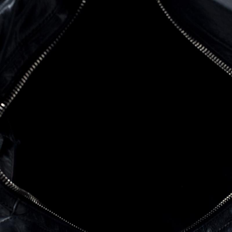 Balenciaga Black Leather Giant Hardware 21 Midday Bag 2