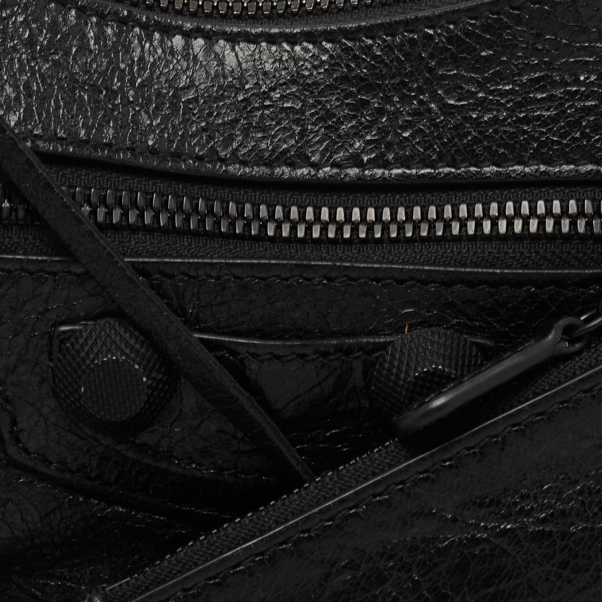 Balenciaga Black Leather Le Cagole Small Shoulder Bag 6