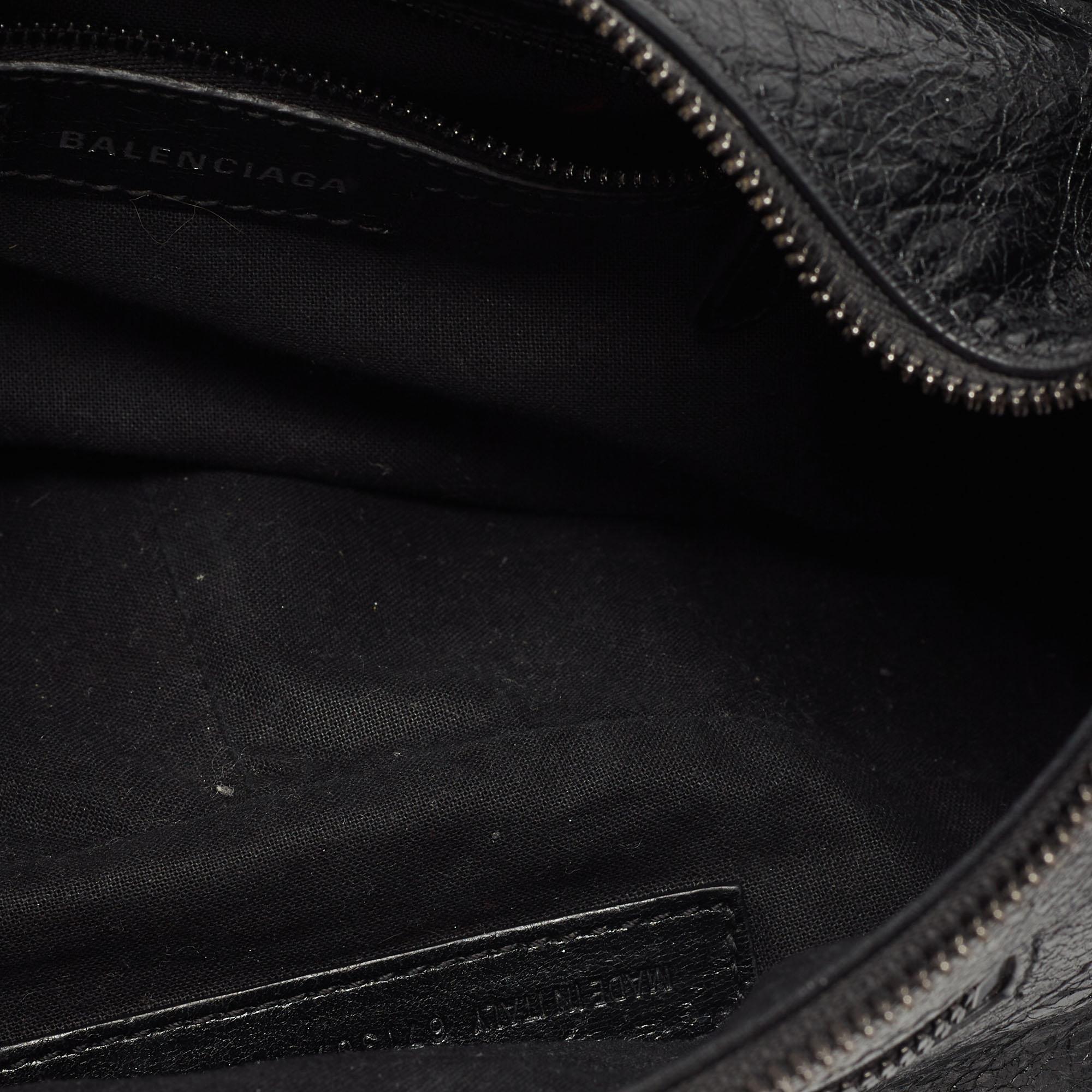 Balenciaga Black Leather Le Cagole Small Shoulder Bag 9