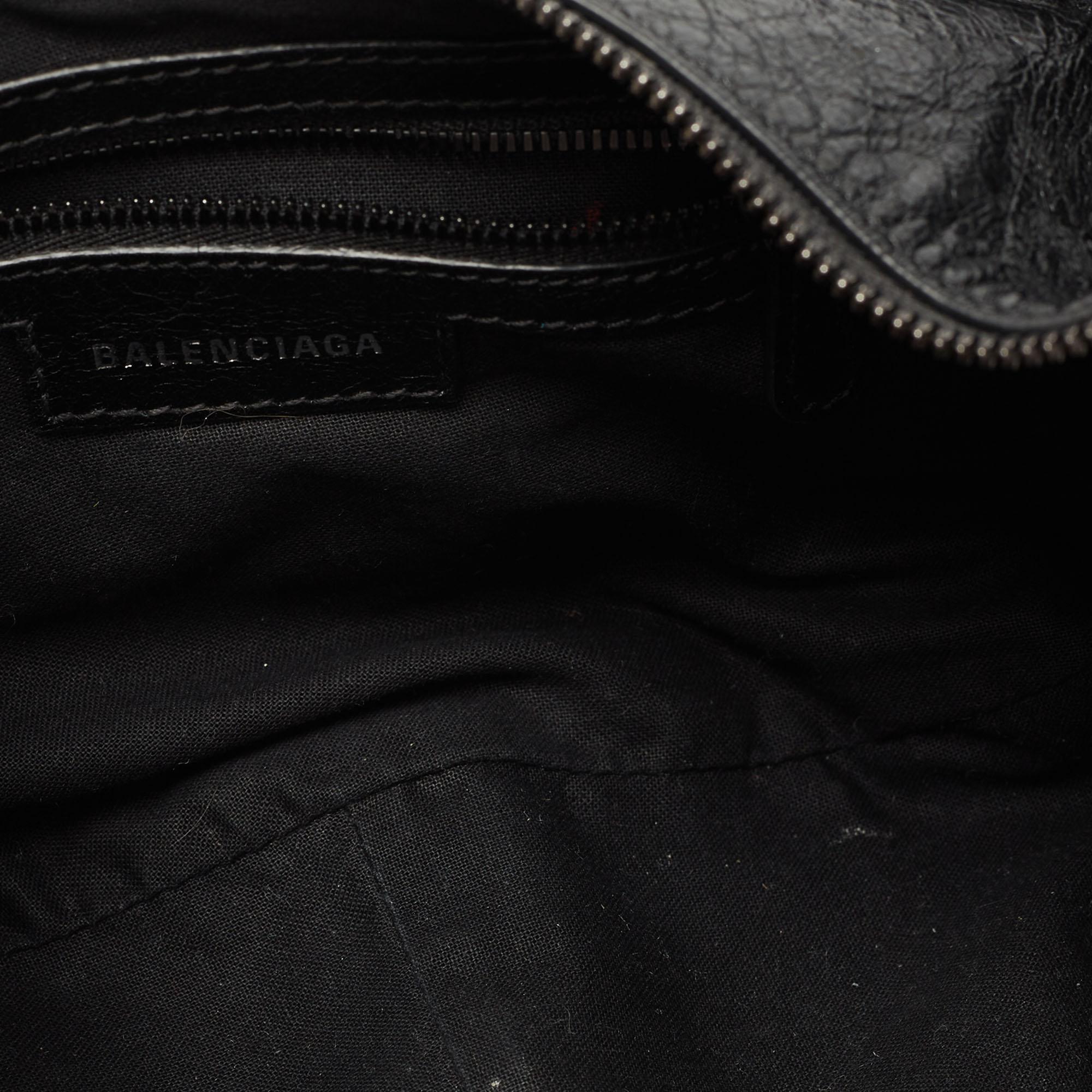 Balenciaga Black Leather Le Cagole Small Shoulder Bag 2