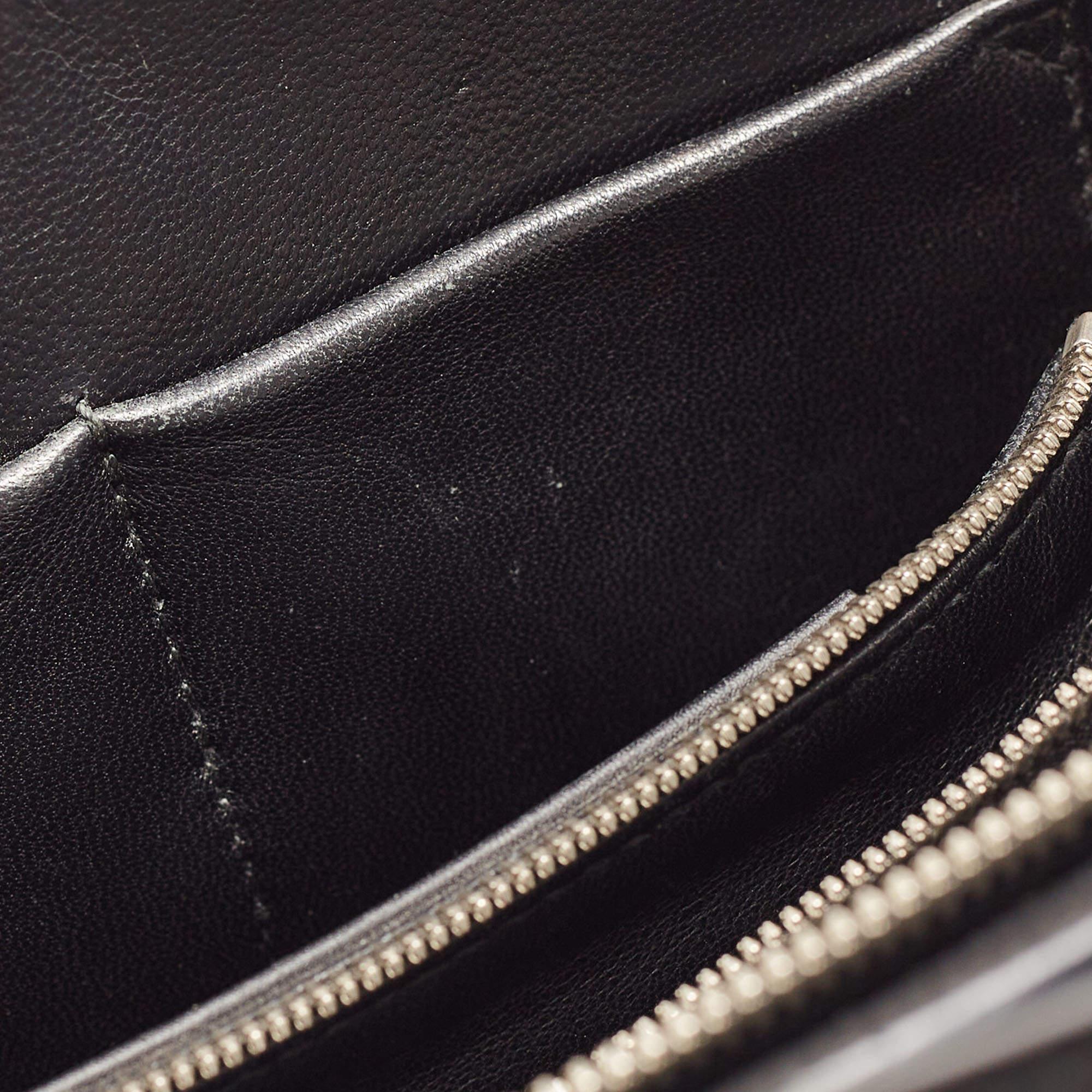 Balenciaga Black Leather Le Dix Cartable Top Handle Bag For Sale 2