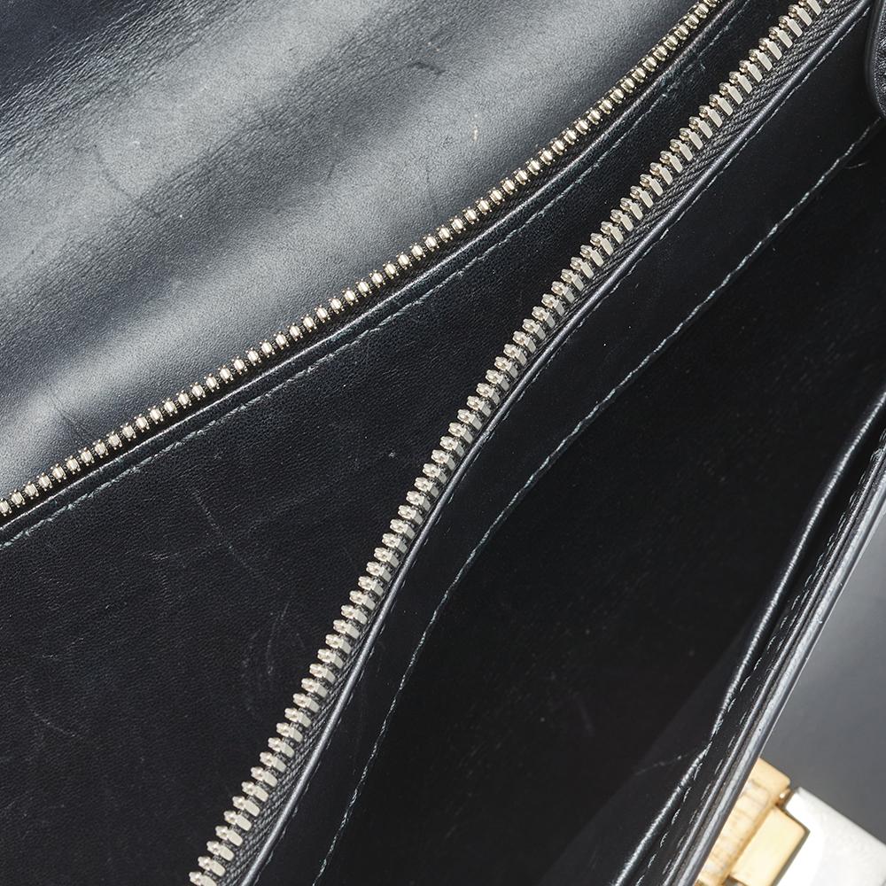 Balenciaga Black Leather Le Dix Cartable Top Handle Bag 3