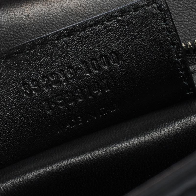 Balenciaga Schwarz Leder Le Dix Cartable Top Handle Tasche 5